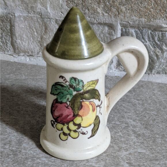 Metlox Poppytrail Salt Shaker Vintage Provincial Fruit - Picture 1 of 4